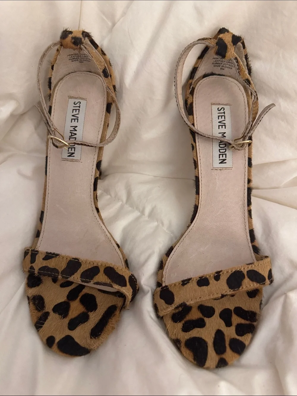Steve Madden STECY Leopard Print Heels